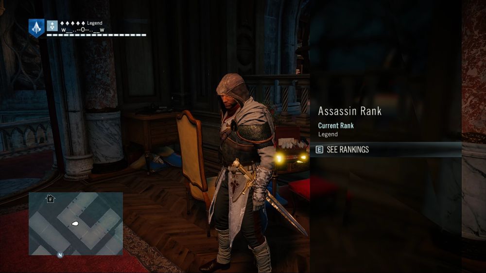 Legend rank in Assassin's Creed Unity