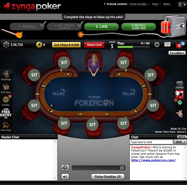 zynga holdem texas poker